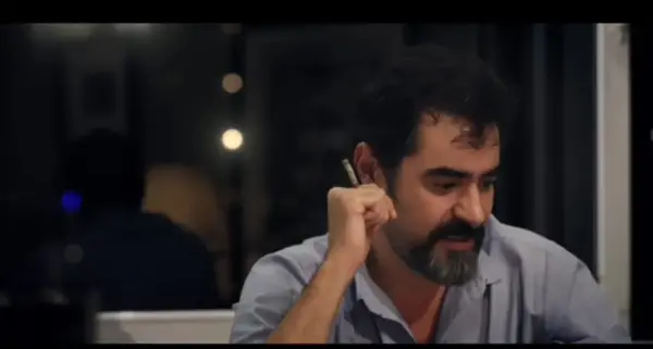 عکس سیگار شهاب حسینی در گناه فرشته