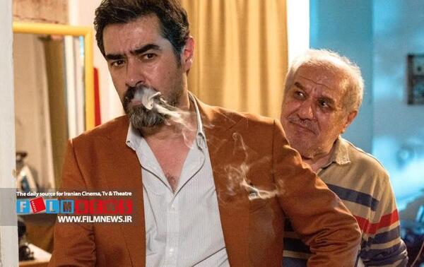 عکس سیگار شهاب حسینی در گناه فرشته