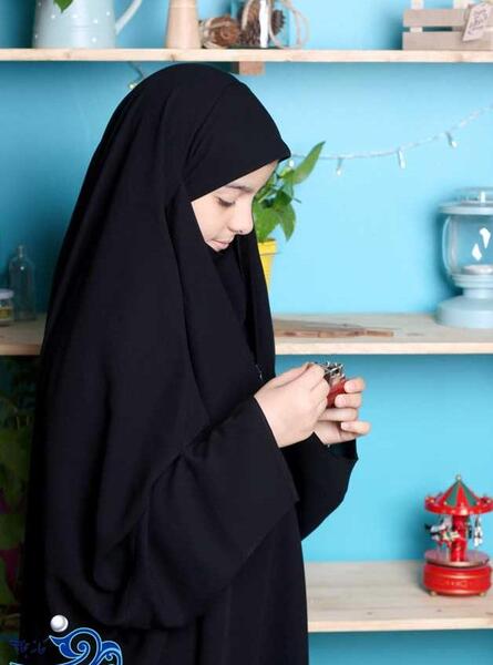 عکس تصویر چادر صدفی