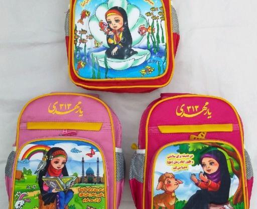عکس کیف مدرسه دخترانه پیش دبستانی