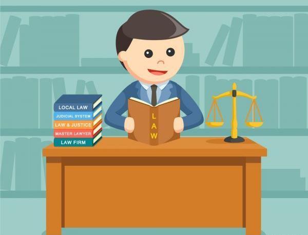 عکس کارتونی وکیل