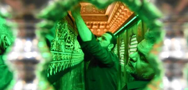 عکس امام حسین قبر