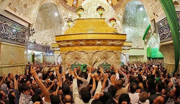 عکس امام حسین قبر