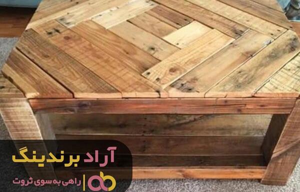 عکس پالت چوب