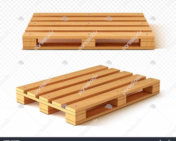 عکس پالت چوب