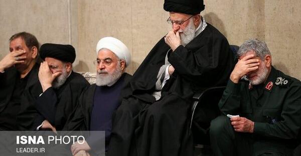 عکس قاسم سلیمانی و رهبر