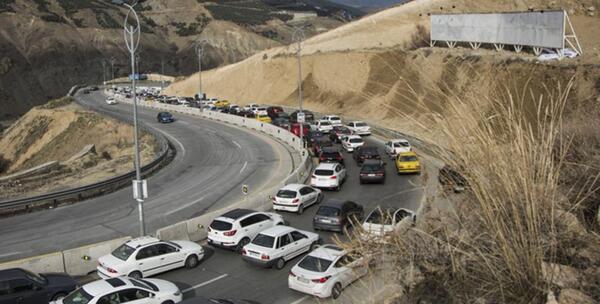 عکس جاده لواسان