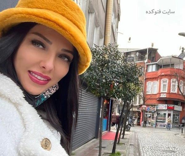 عکس لیلا اوتادی و فرزندش