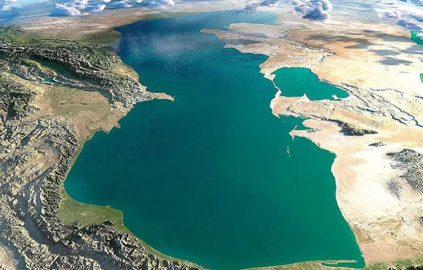 عکس دریا خشک شده