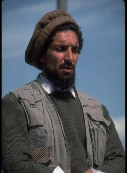 عکس سلیمانی و احمد شاه مسعود