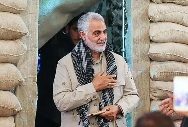 عکس سلیمانی و احمد شاه مسعود