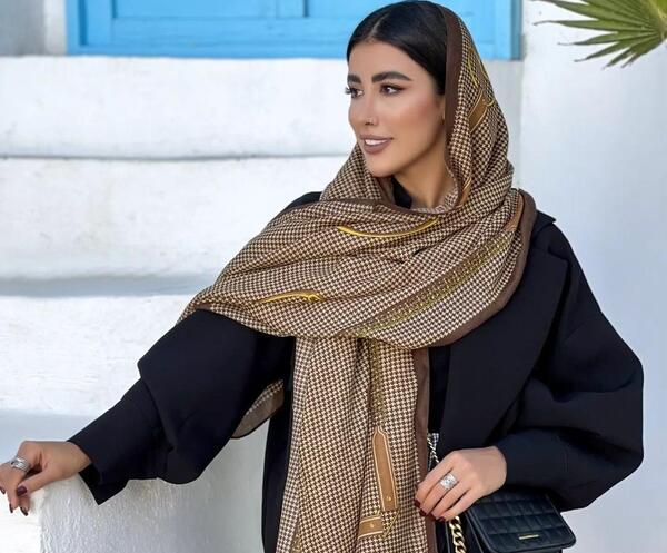 عکس روسری پاییزه