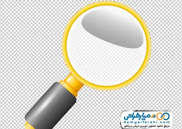 عکس کارتونی ذره بین