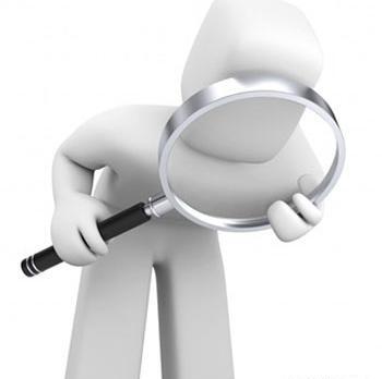 عکس کارتونی ذره بین