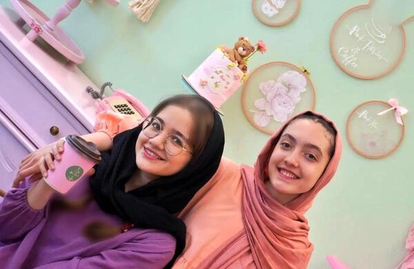عکس عسل مردی و مهتاب جامی