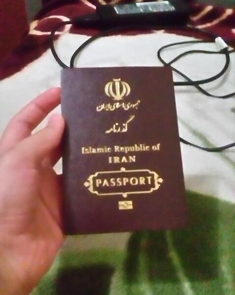 عکس پاسپورت تقلبی