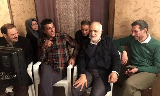 عکس ساناز در سریال پرستاران