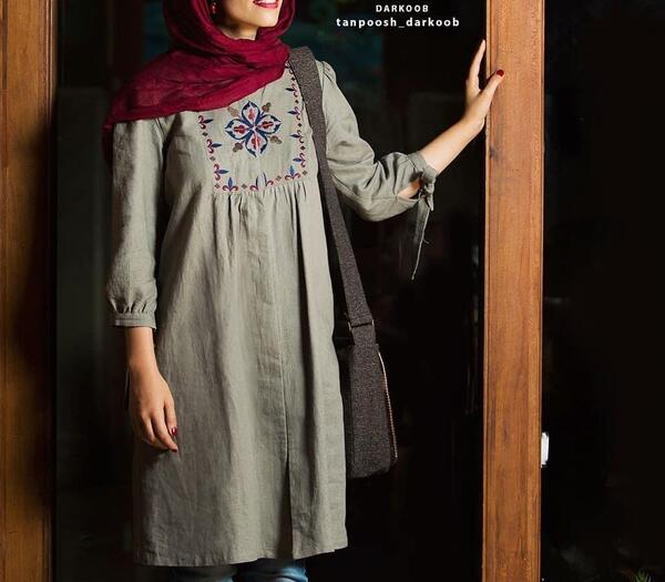 عکس مانتوی نخی