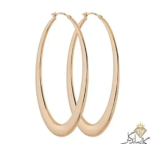 عکس گوشواره حلقه ای طلا