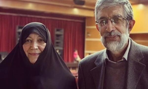 عکس فاطمه حداد عادل