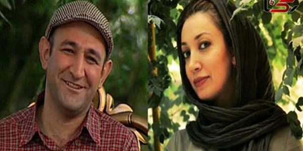 عکس نگار عابدی و شوهر