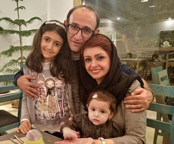 عکس نگار عابدی و شوهر