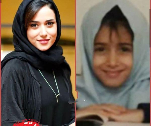 عکسهای کودکی پریناز ایزدیار