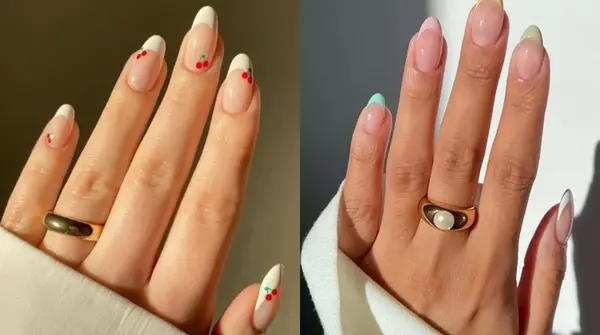 عکس مدل فرنچ ناخن زنانه