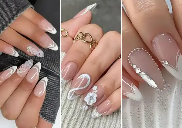 عکس مدل فرنچ ناخن زنانه