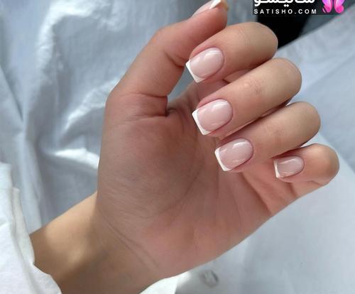 عکس مدل فرنچ ناخن زنانه