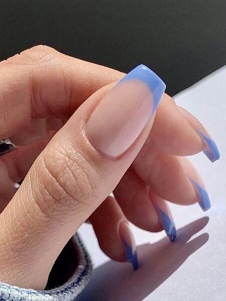 عکس مدل فرنچ ناخن زنانه