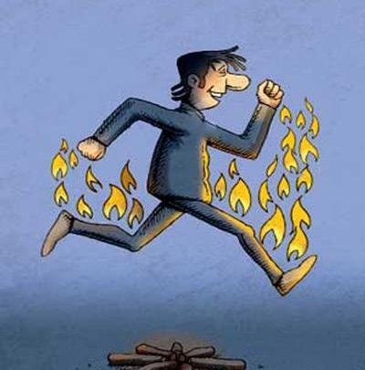 عکس خنده دار چهارشنبه سوری
