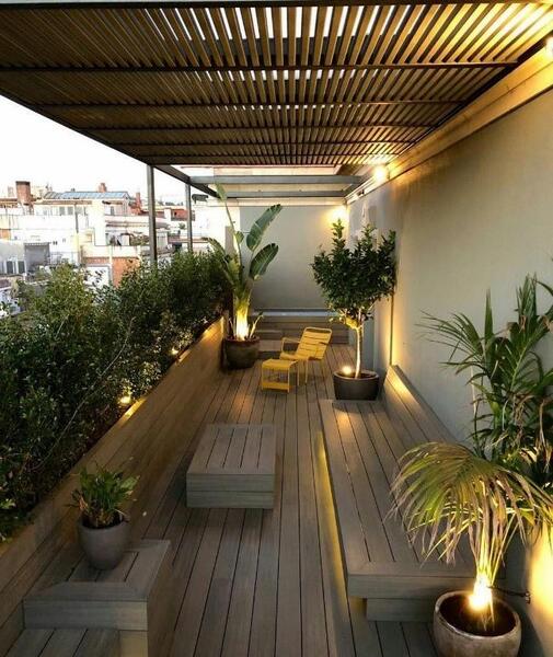 عکس ایده برای تراس خانه