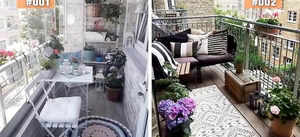 عکس ایده برای تراس خانه