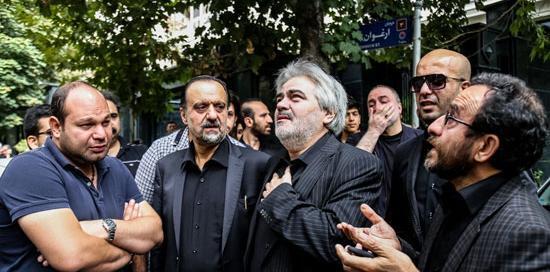 عکس مراسم فوت علی طباطبایی