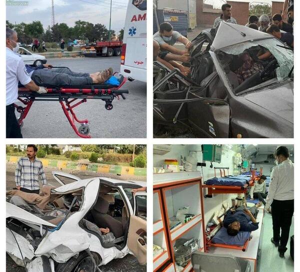 عکس جاده قم