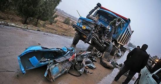عکس جاده قم