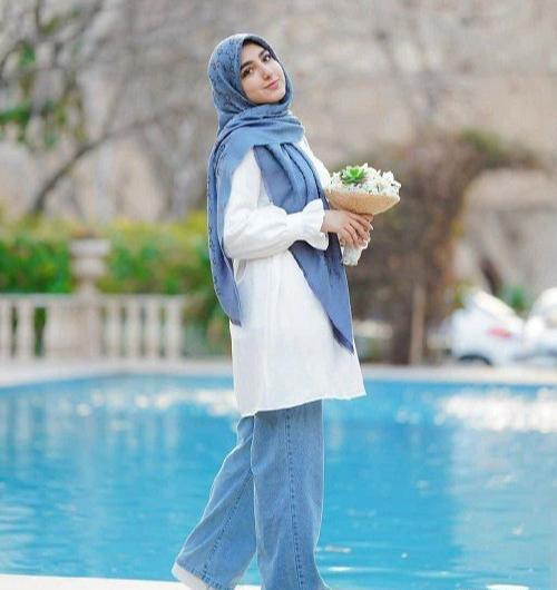 دختر چادری عکس نوشته حجاب