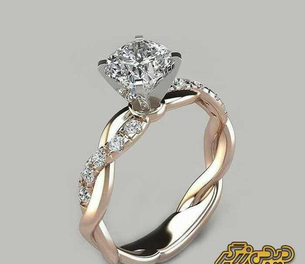 عکس حلقه ازدواج طلا