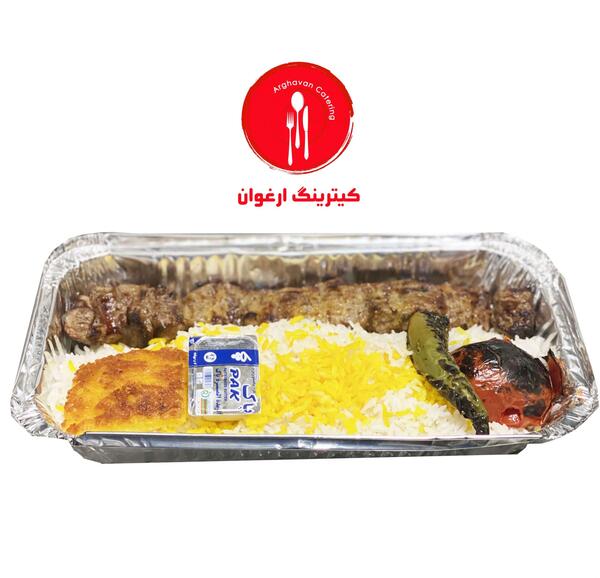 عکس چلو کباب چنجه
