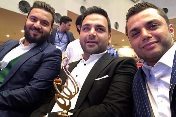 عکس شبنم قلی خانی در جشن حافظ