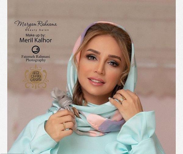 عکس شبنم قلی خانی در جشن حافظ