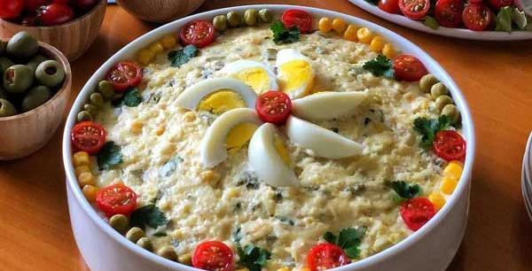 عکس های زیبای تزیین سالاد الویه