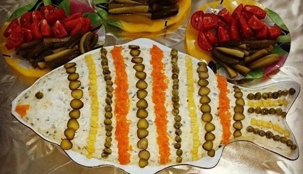 عکس های زیبای تزیین سالاد الویه
