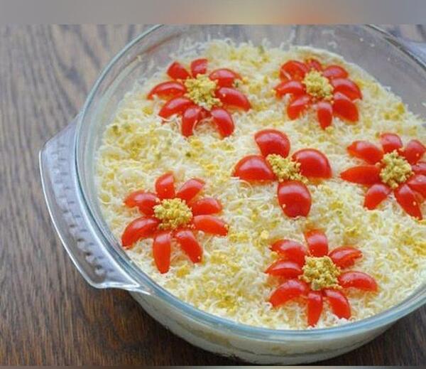 عکس های زیبای تزیین سالاد الویه