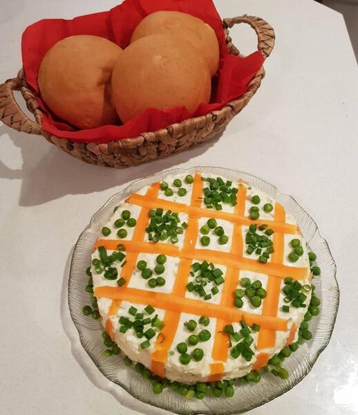 عکس های زیبای تزیین سالاد الویه