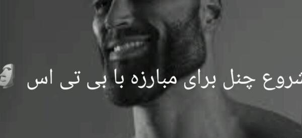 عکس بی تی اس با سبیل