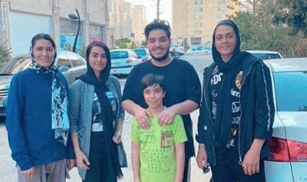 عکس آرون افشار و پدرش