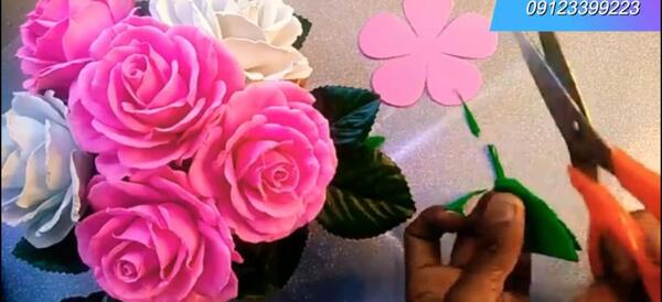 عکس دسته گل فومی