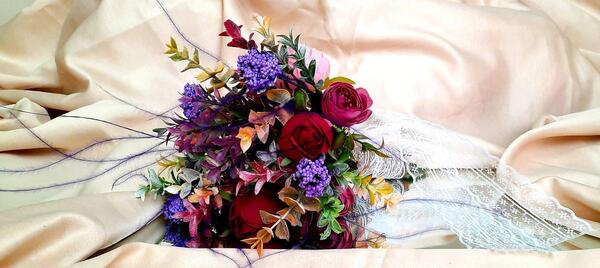عکس دسته گل فومی